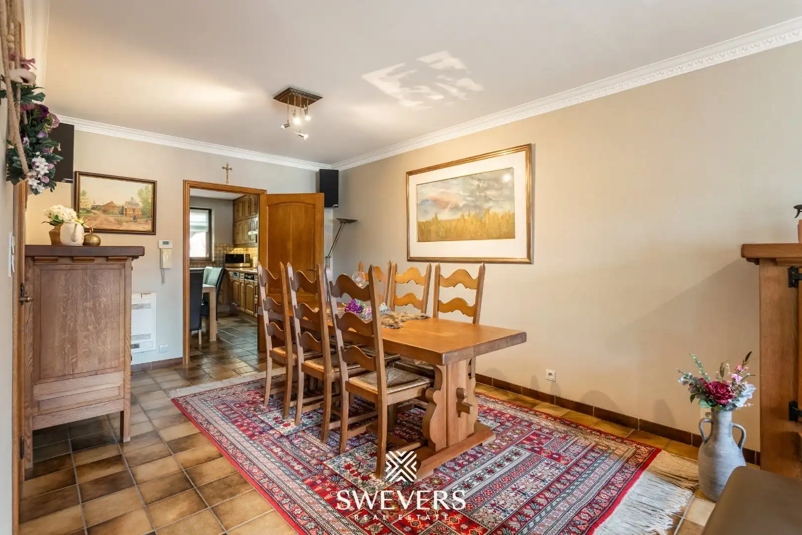 Ruim duplexappartement met grote veranda, riant terras, tuin en garage in hartje Lummen foto 6