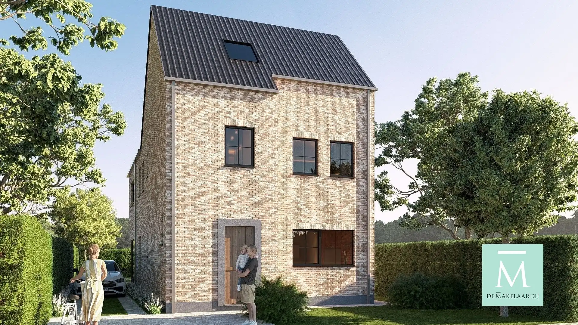 Bouwgrond met vergund plan voor Open Bebouwing foto 2