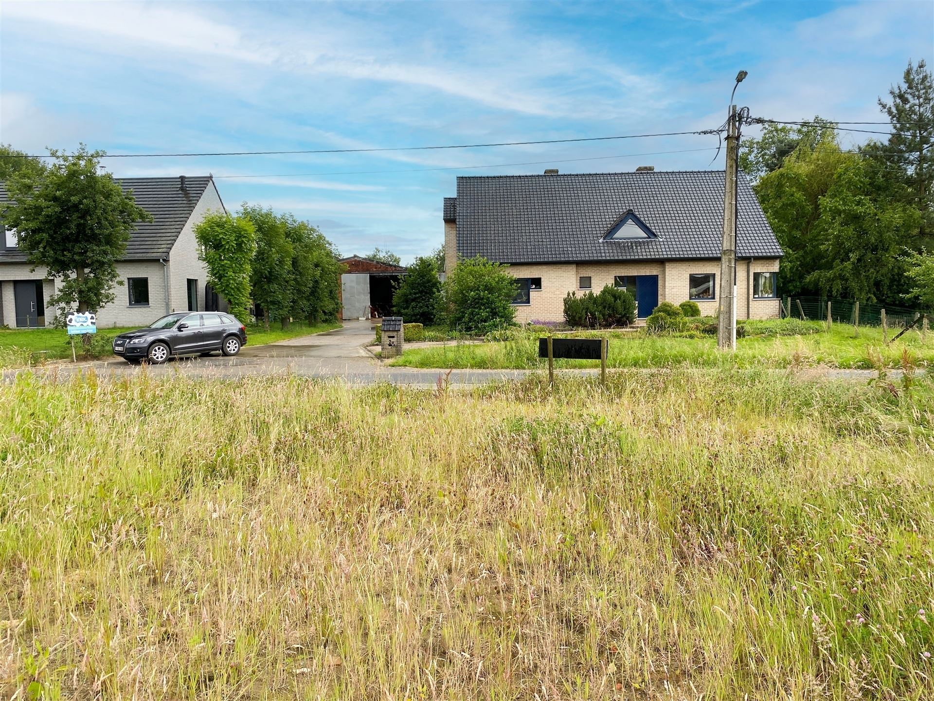 Bouwgrond met vergund plan voor Open Bebouwing foto 2