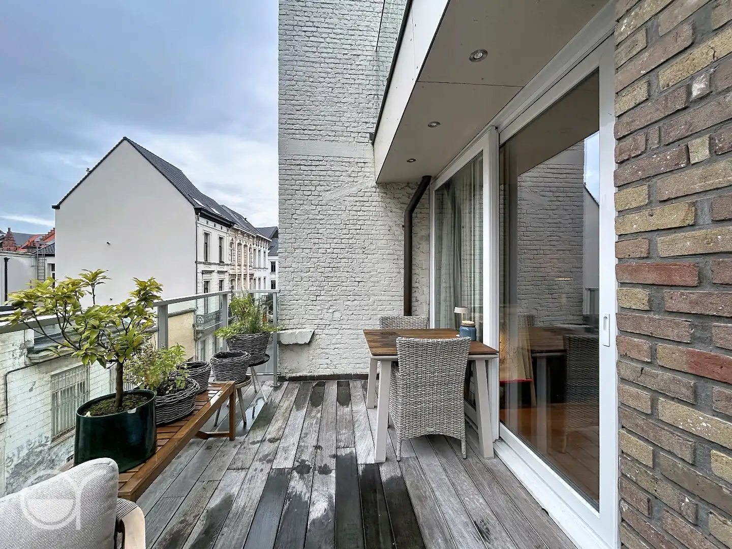 Ruim appartement met 3 slaapkamers en terras in centrum Gent foto 13