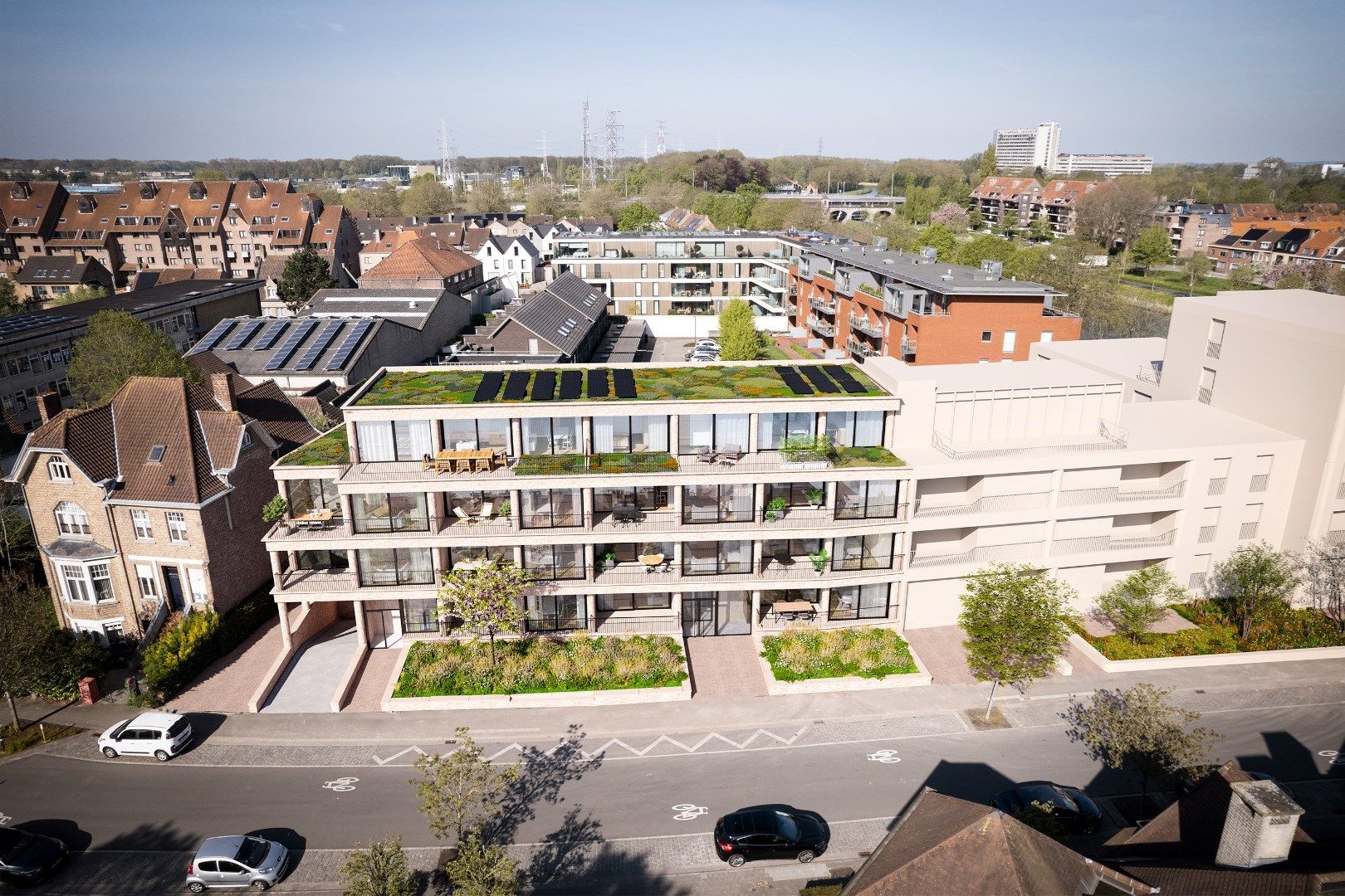 Nieuwbouwappartement met 3 slaapkamers te Kristus-Koning (Brugge) foto 2