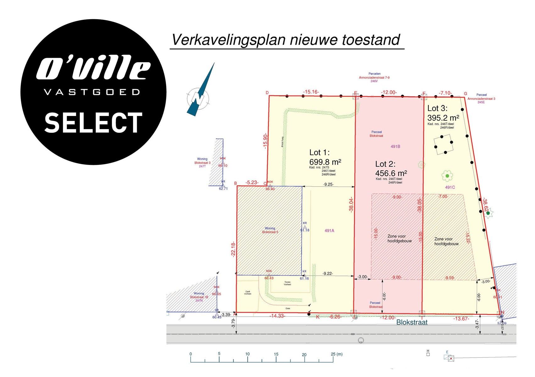 Prachtige bouwgrond geschikt voor een ruime halfopen woning. foto {{pictureIndex}}