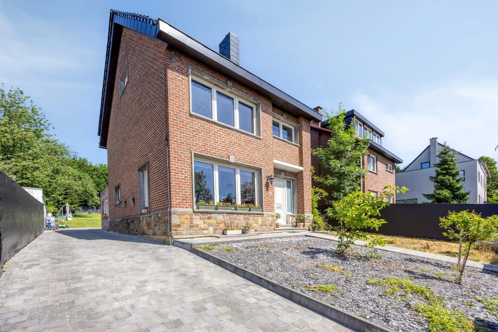 4 gevel VILLA met 3 slaapkamers + bureau, ruime tuin – 1652 ALSEMBERG (BEERSEL) foto 28