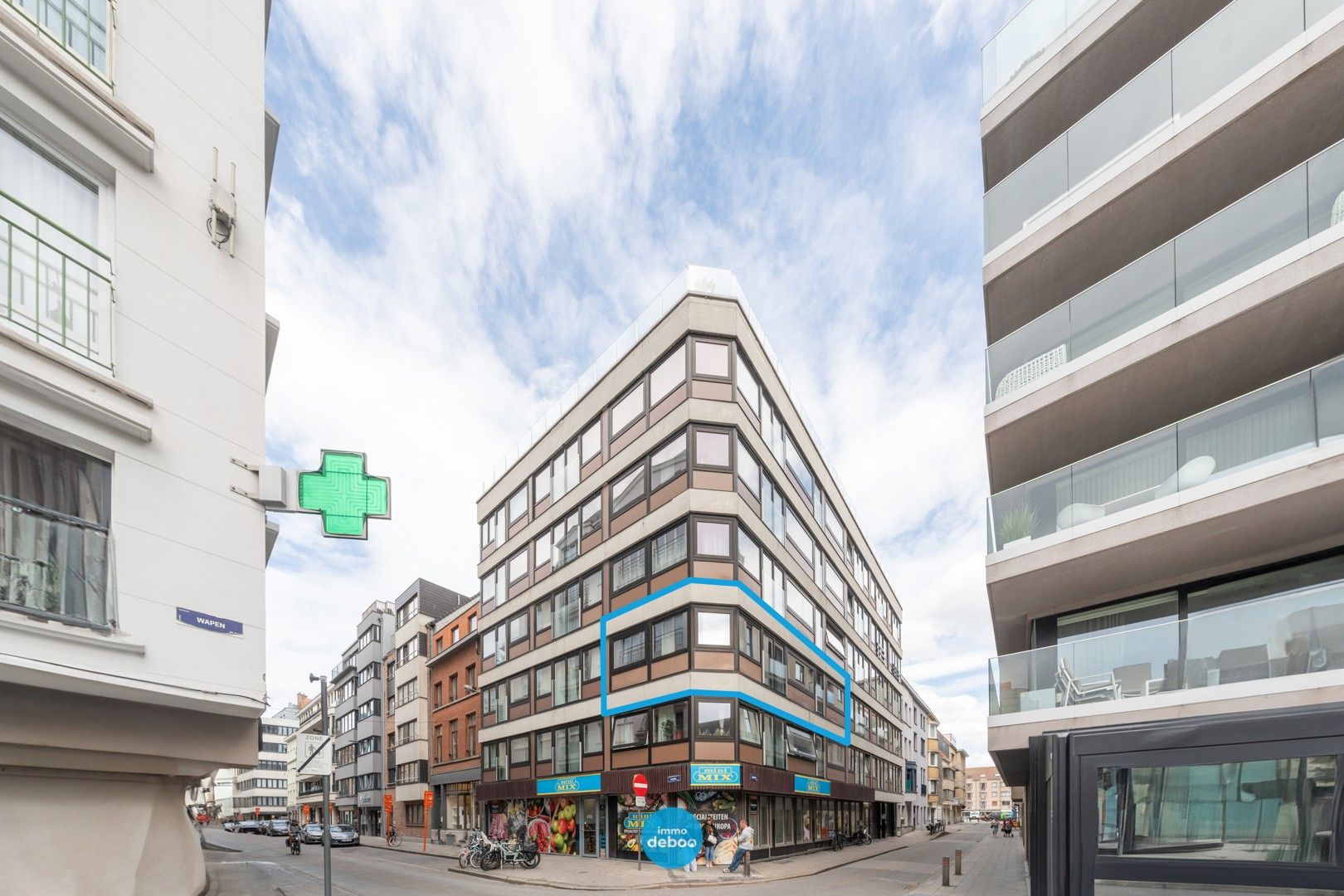 Ruim (80m2!) hoekappartement met open zicht op Wapenplein foto 2