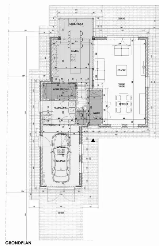 Nieuw te bouwen alleenstaande woning te Ingooigem. foto 3