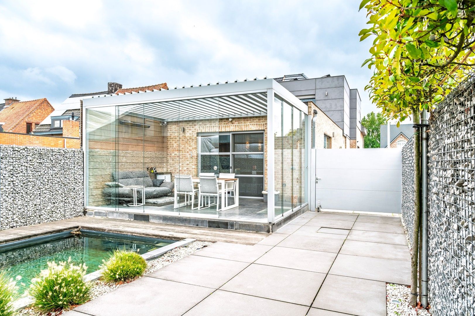 Exclusieve halfopen bebouwing met zwemvijver aan de polders van Verrebroek! foto 17