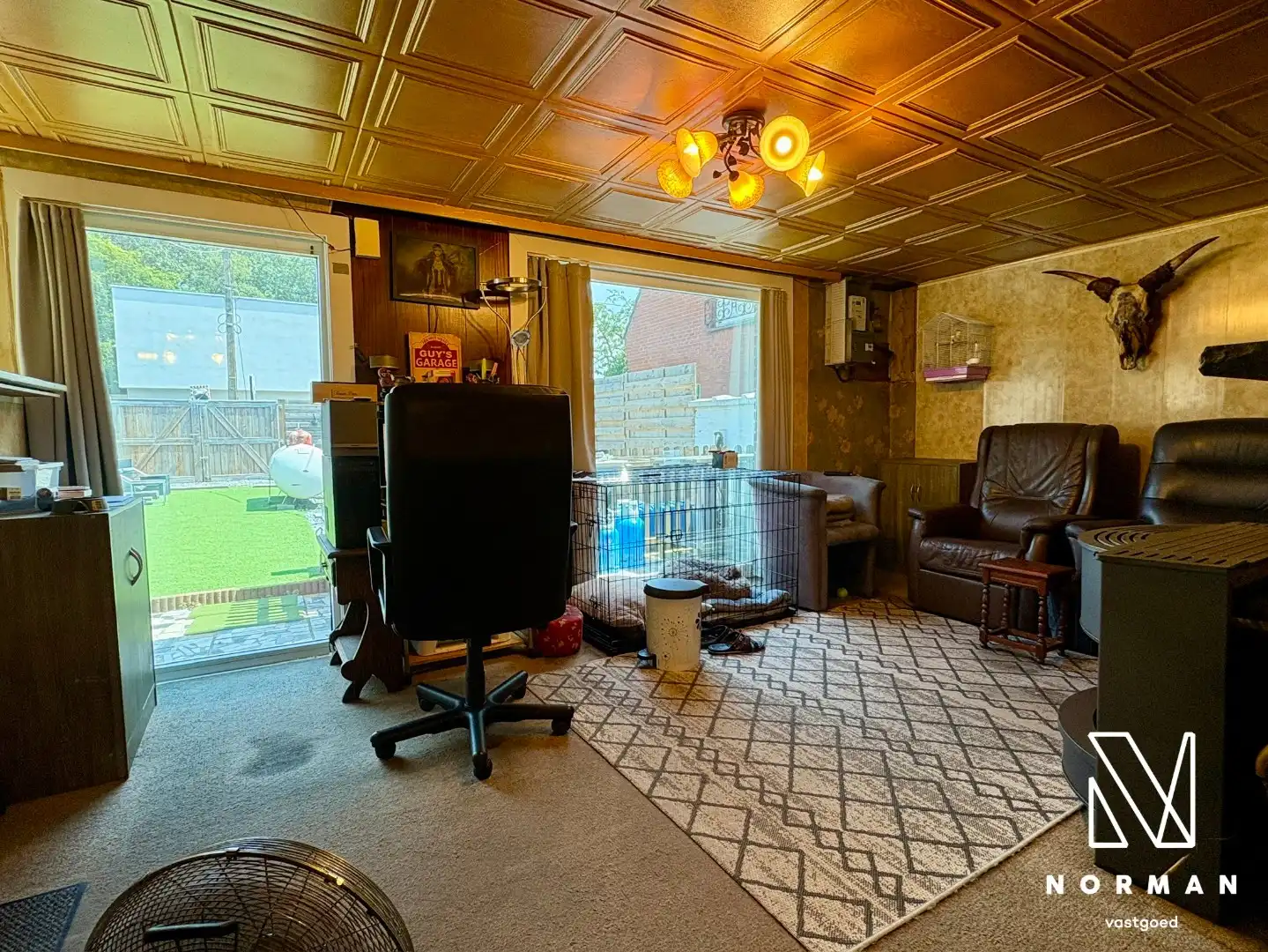 Te renoveren woning te koop in Kuurne met ruime tuin en goede ligging!  foto 4