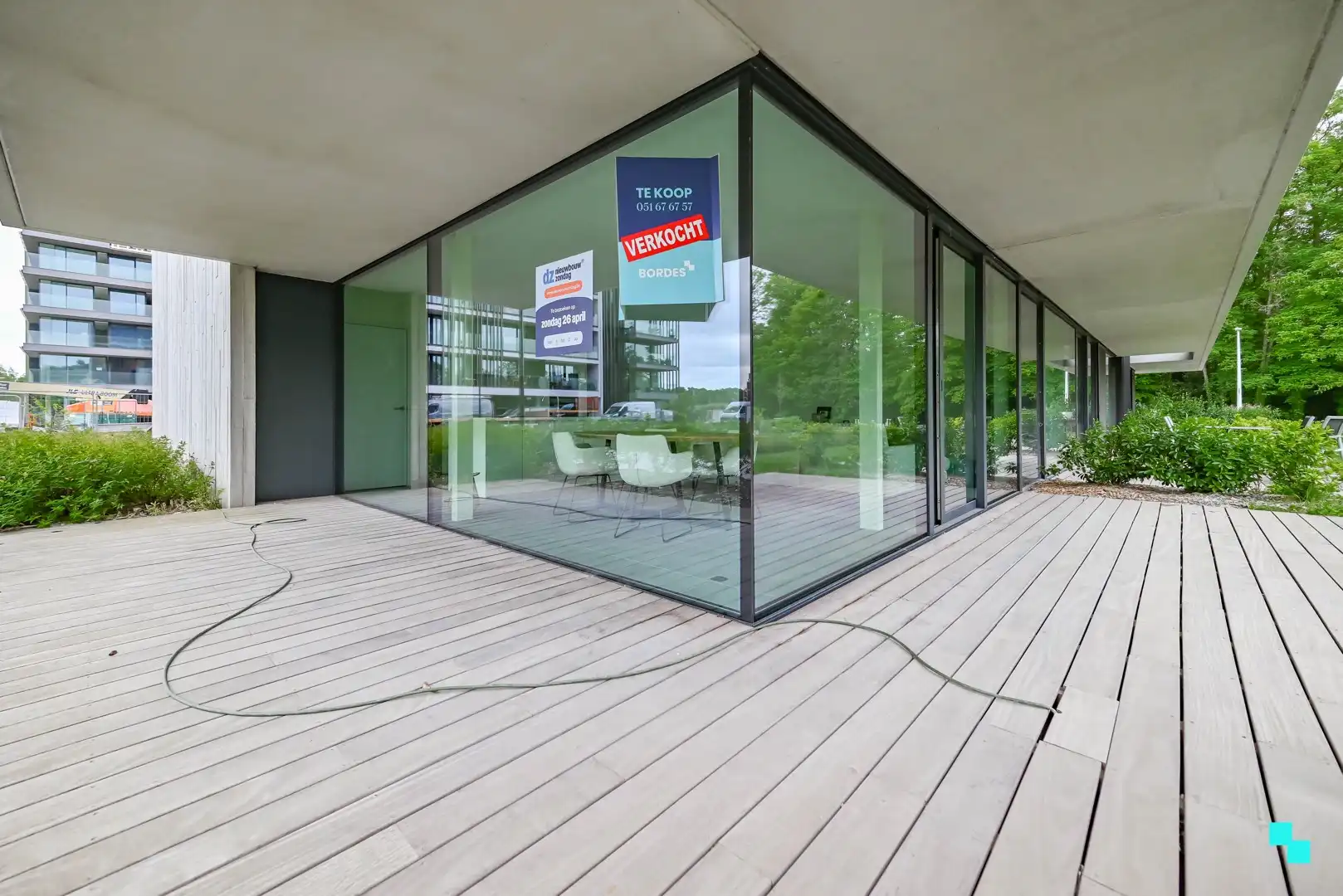Gelijkvloers hoekappartement met riant terras nabij kasteel Blauwhuis foto 11