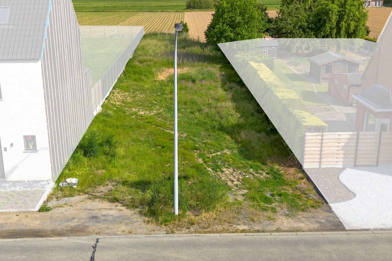 Mooie bouwgrond van 1027 m² met open zicht foto 4