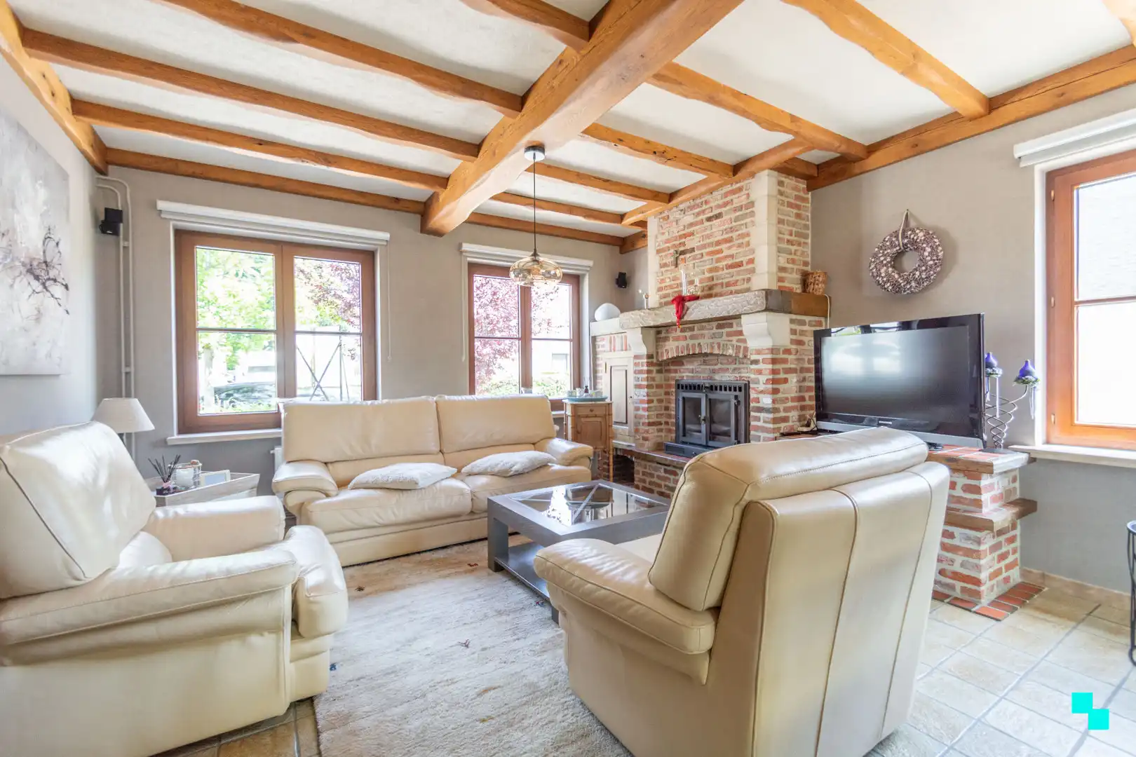 Charmante villa in gegeerde wijk in het hart van Merelbeke foto 6