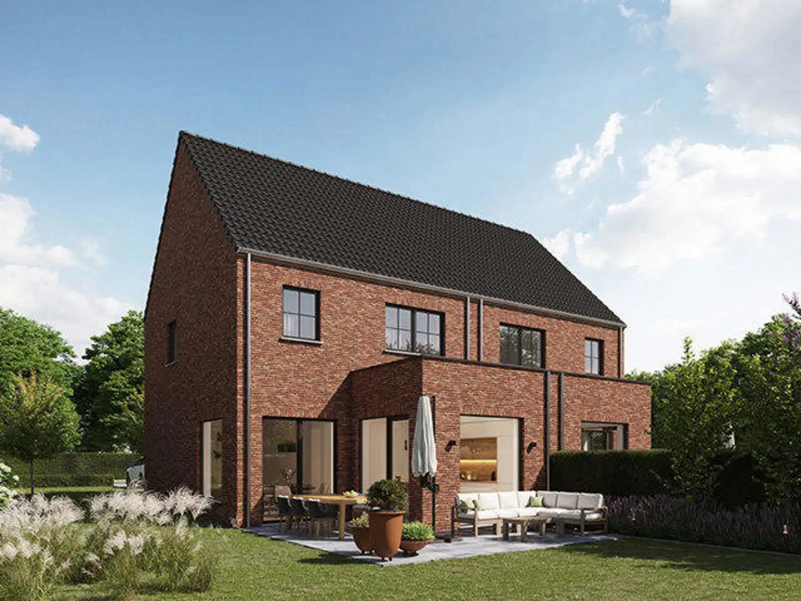 2 nieuwbouwwoningen in groene omgeving foto 2
