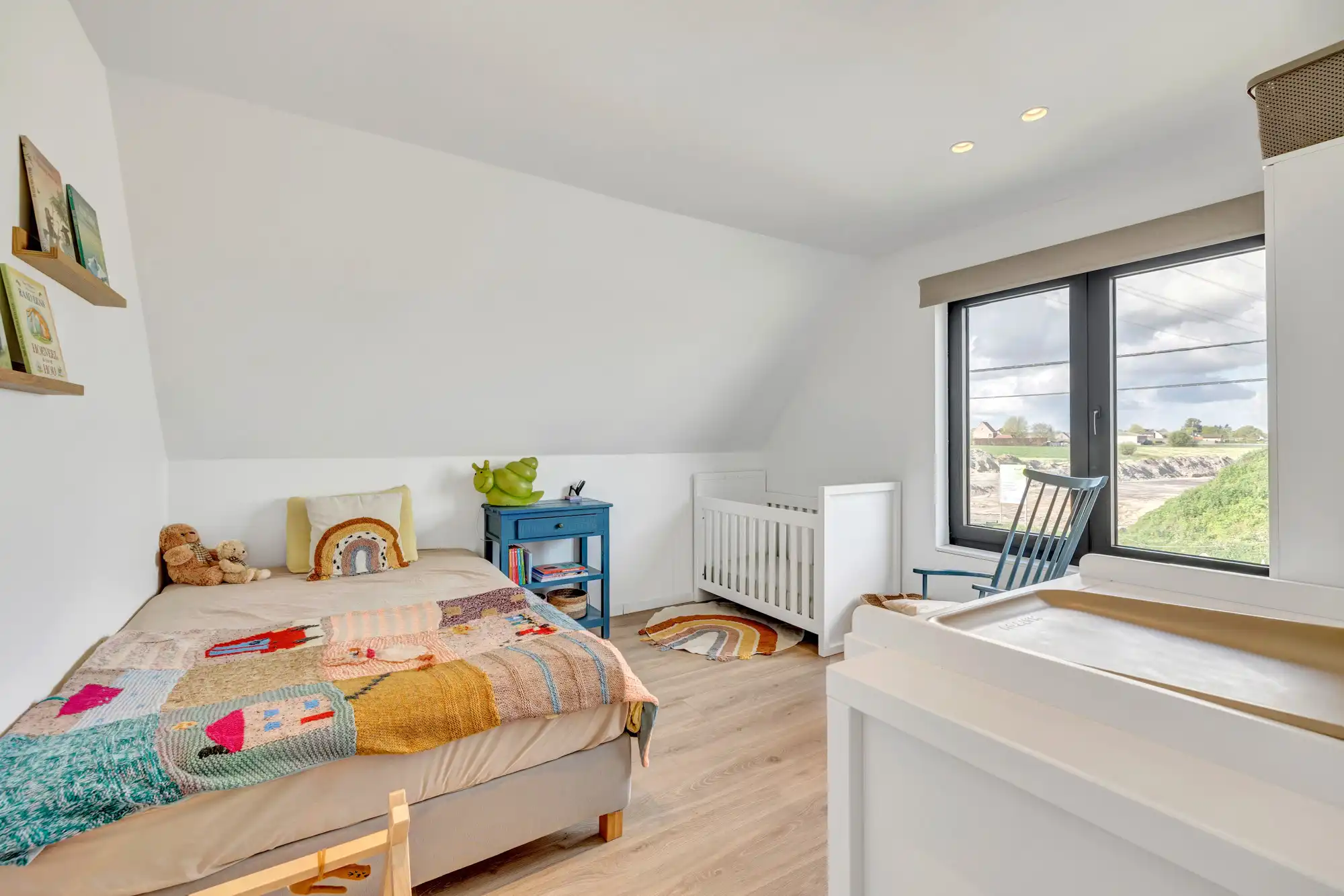 Energiezuinige alleenstaande woning met weide op 19a 37ca foto 31