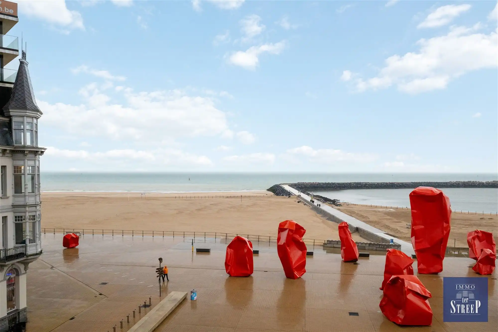 Appartement met 2 slaapkamers en frontaal zeezicht foto 11