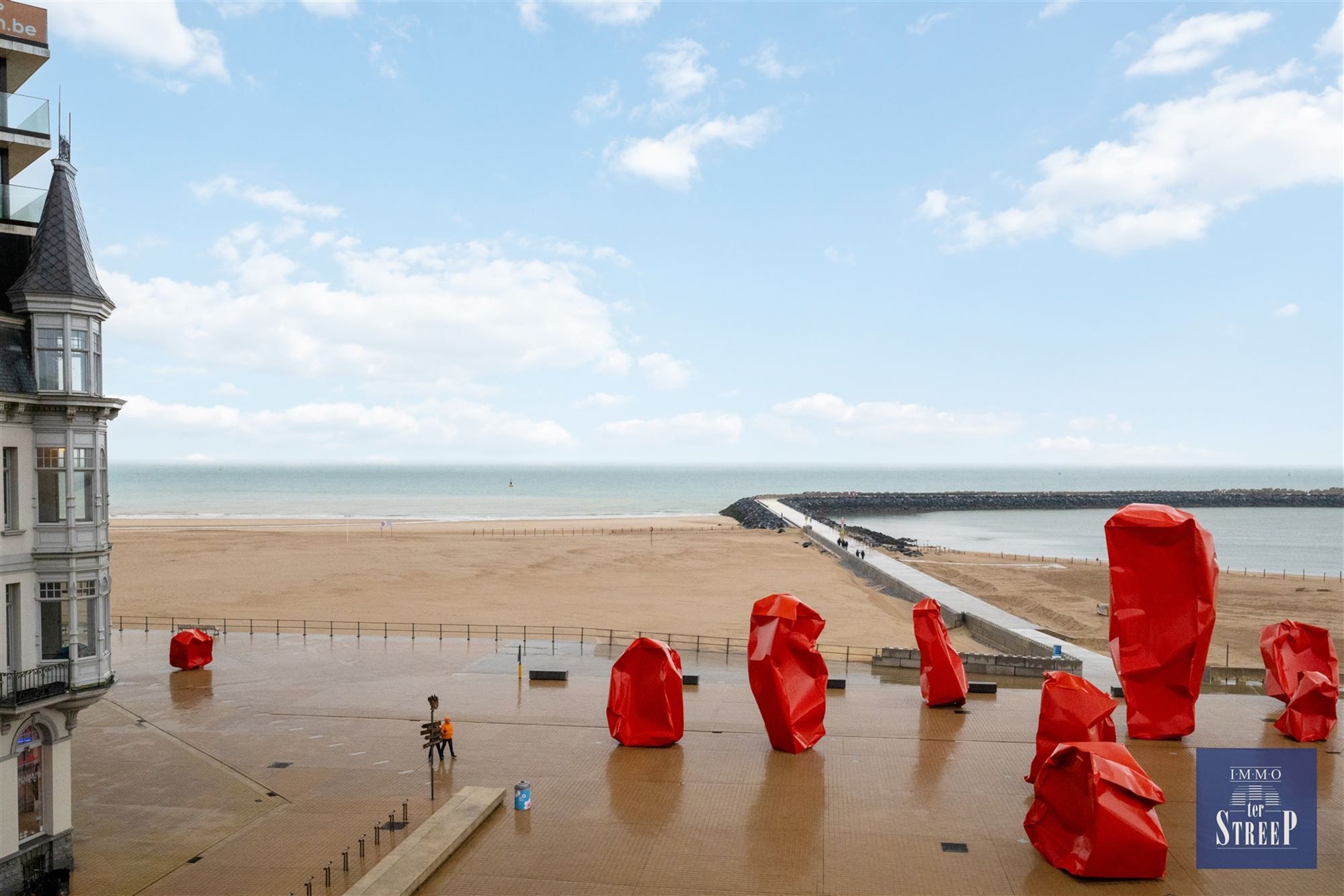 Appartement met 2 slaapkamers en frontaal zeezicht foto 11