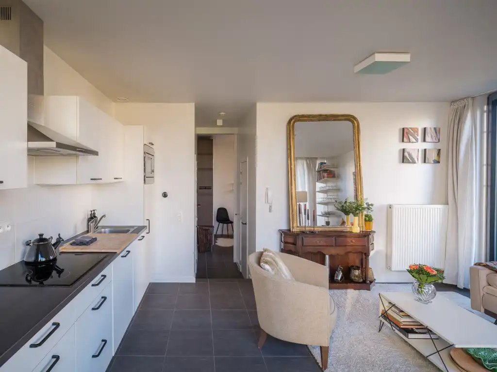 Lichtrijk 1-slaapkamerappartement met zuidgericht terras (14 m²) foto 6