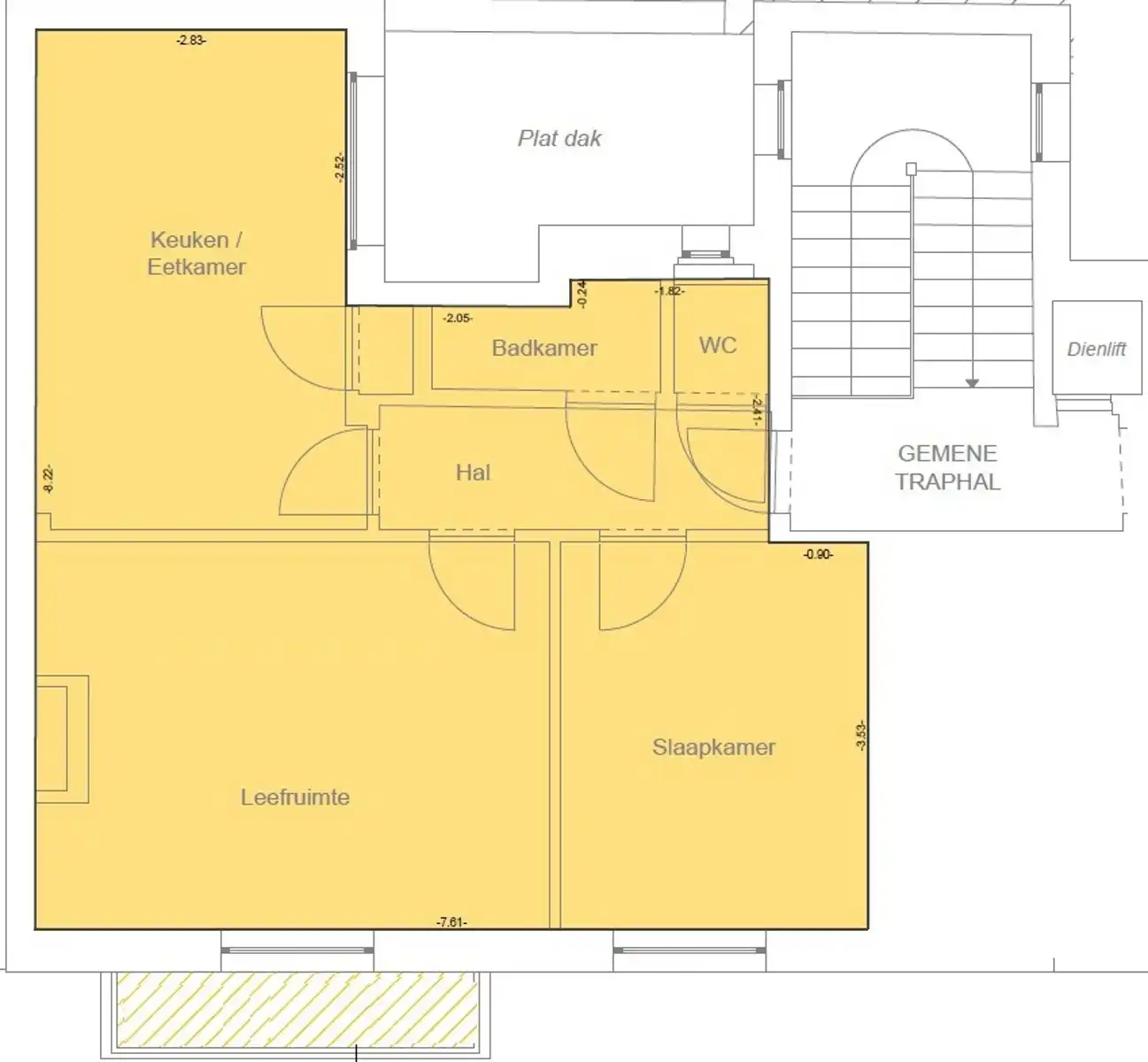 Charmant 1-slaapkamerappartement met zicht op de kathedraal! foto 10
