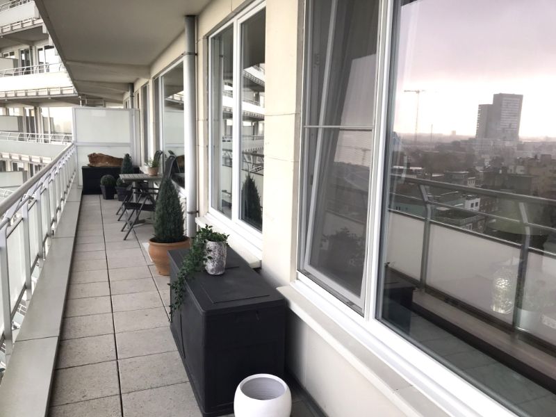 2 slk appartement met 16 m² terras met panoramisch uitzicht over Gent met private autostaanplaats foto 19
