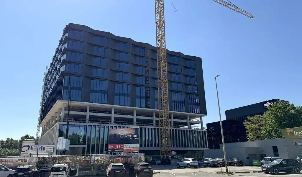 Kantoorruimte te huur in nieuwbouwproject Ouverture tegenover KBC toren in Gent foto 18