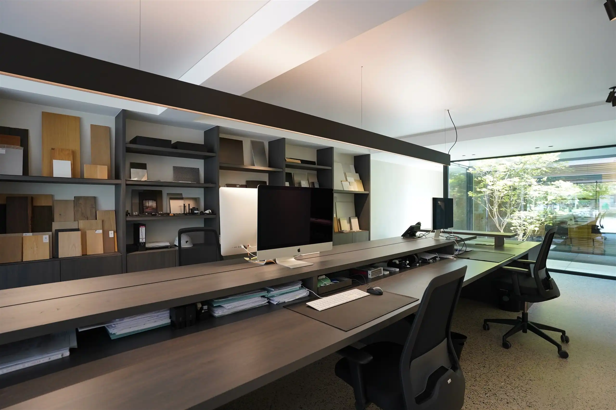 Chique kantoorparel van 114 m² - Subliem afgewerkt door Promanys foto {{pictureIndex}}