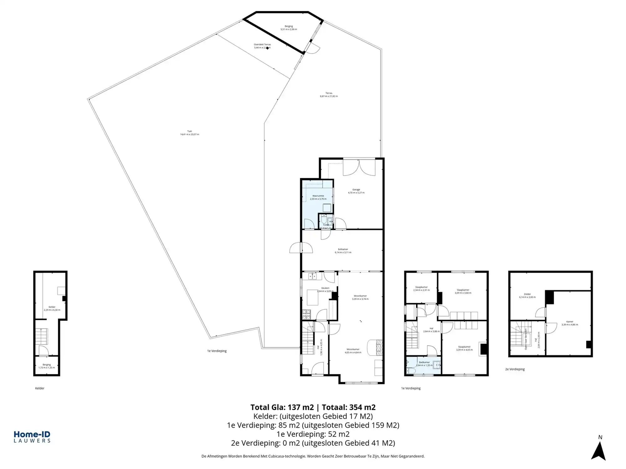 Halfopen woning op perceel van 538 m² met tuin en garage  foto 43