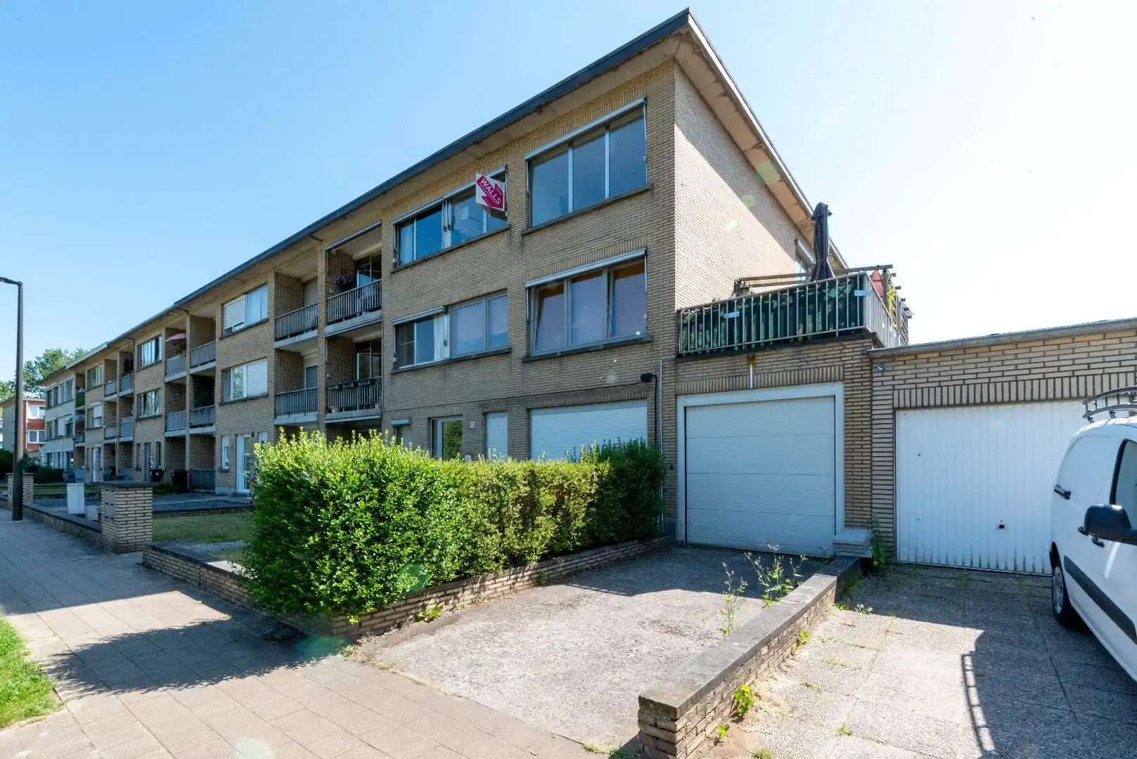 Appartement met 2 slpk., garage en rustgevend groen uitzicht foto 26