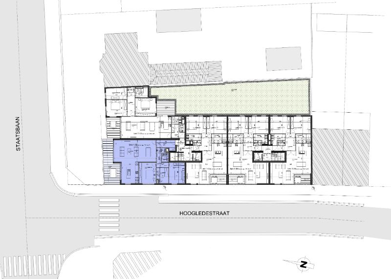 KORTEMARK: Appartement 1.02 met 3 slaapkamers en 1 ruim terras gelegen op de eerste verdieping van Nieuwbouwresidentie Mila en Nora foto 9