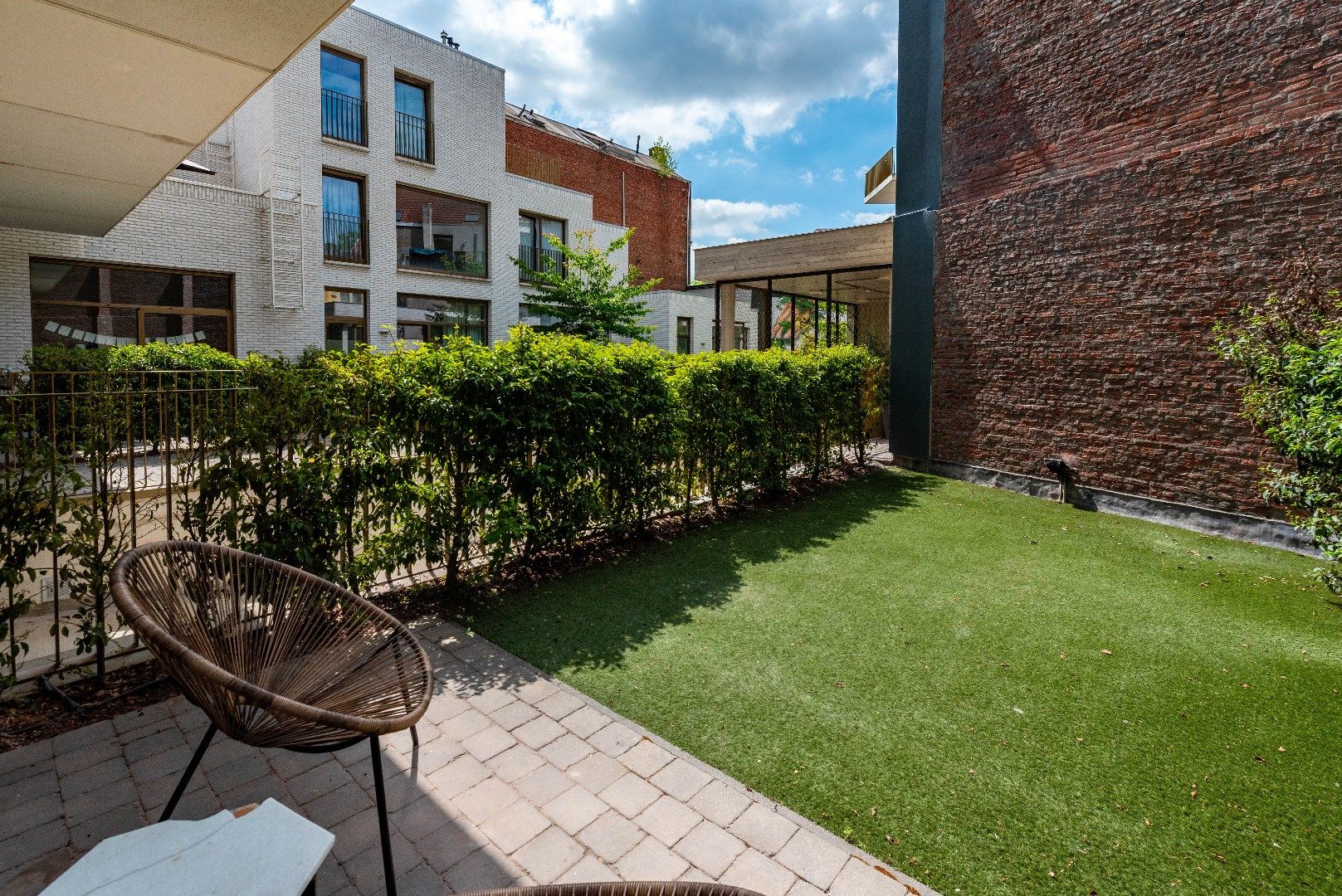 Gelijkvloers appartement met gezellige tuin foto 9