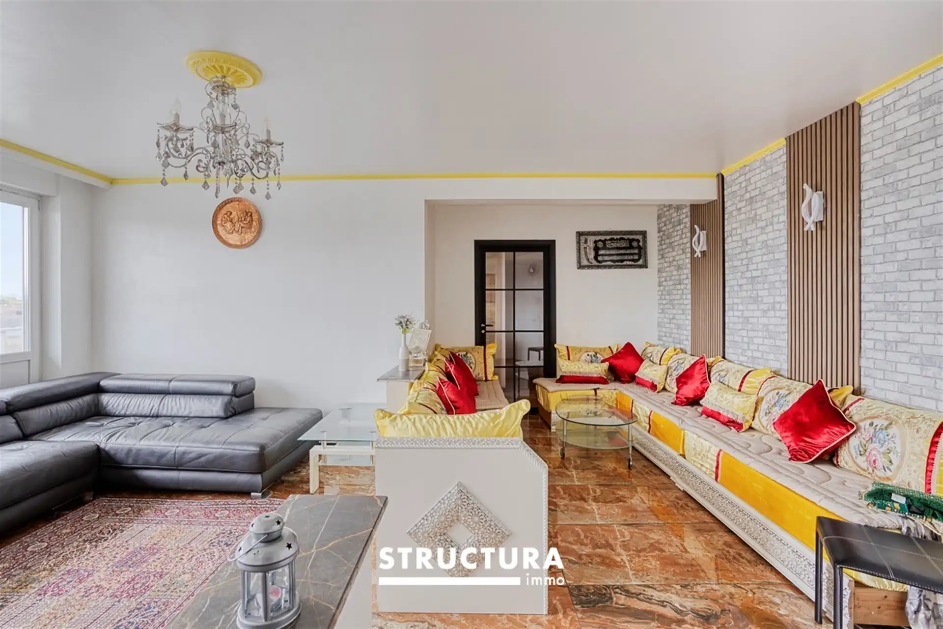 Apprtement 2 slpk's met gemeenschappelijke tuin foto {{pictureIndex}}