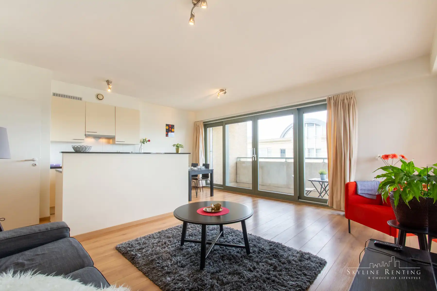 Mooi gemeubeld app. 1 Kamer + MOOI TERRAS! (EU area) foto 2