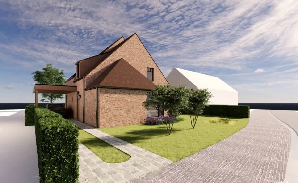 Prachtige BEN-nieuwbouwvilla in landelijke stijl te Gits foto 2