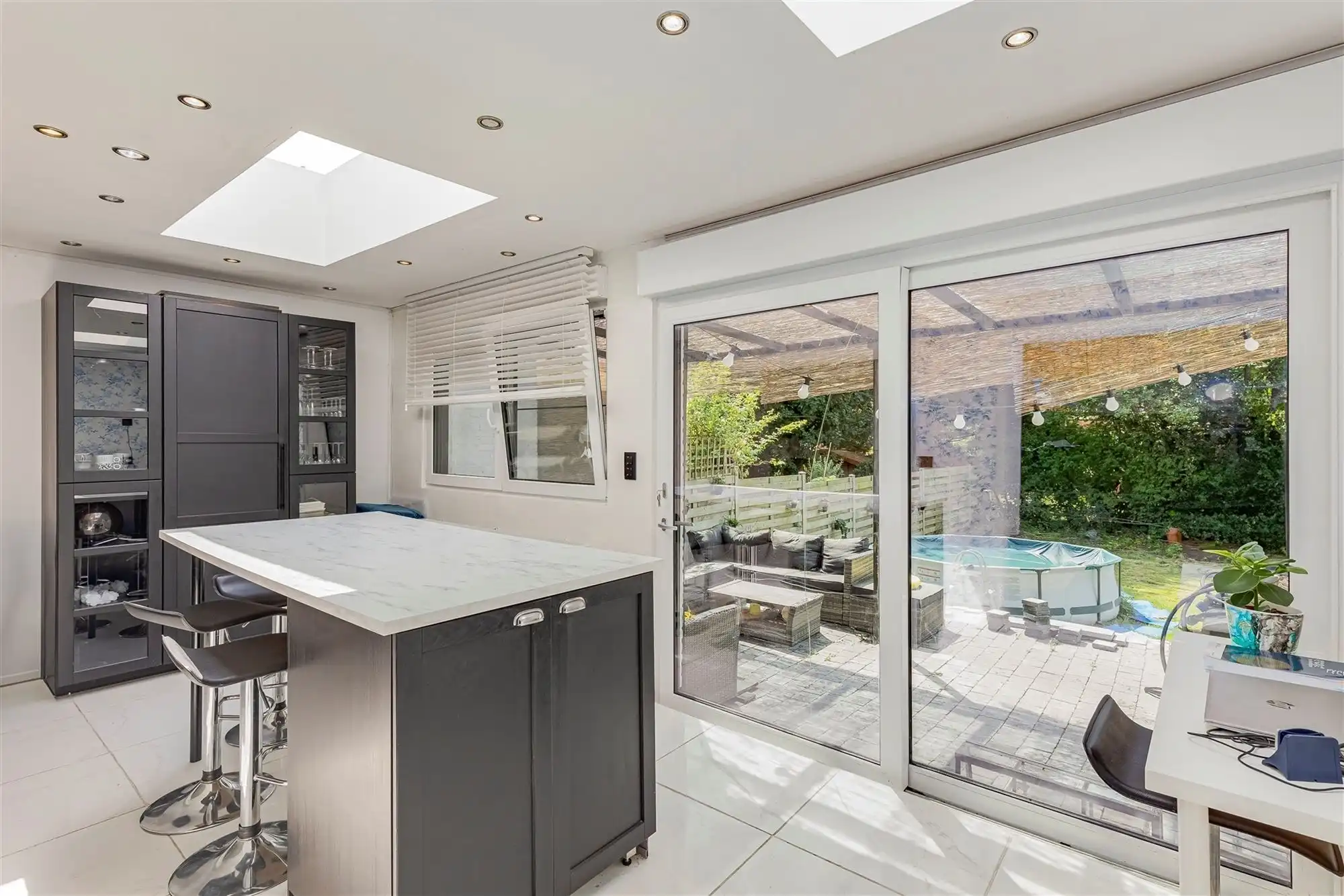 HOB met 2 à 3 slaapkamers in groene Elsdonck, Edegem foto 7