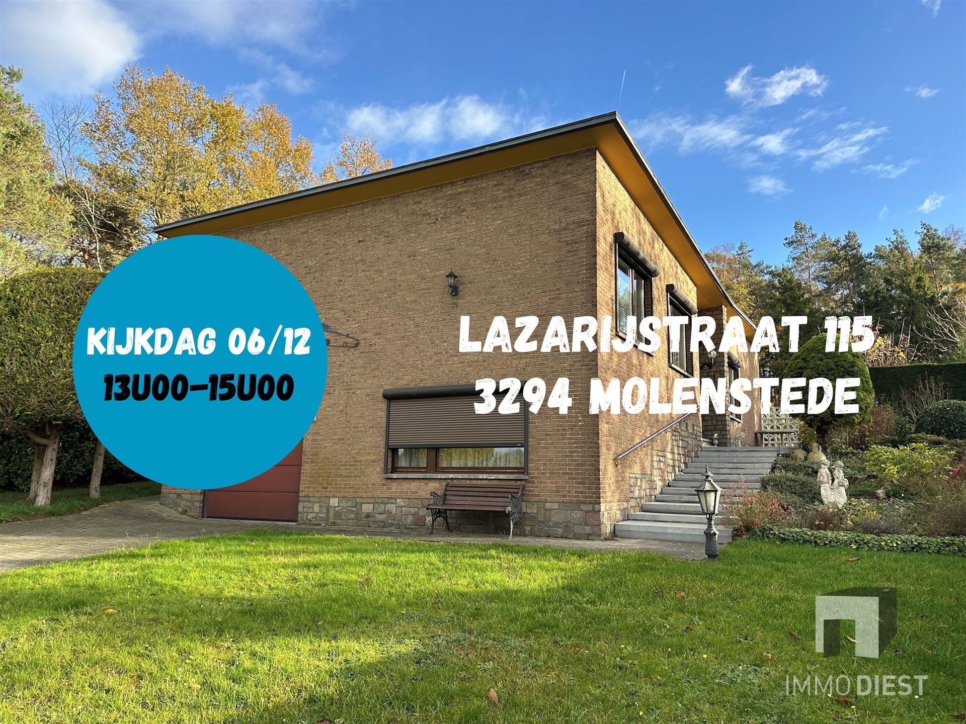 Hoofdfoto van de publicatie: Gezinswoning met 3 à 4 slpks - prachtig zicht