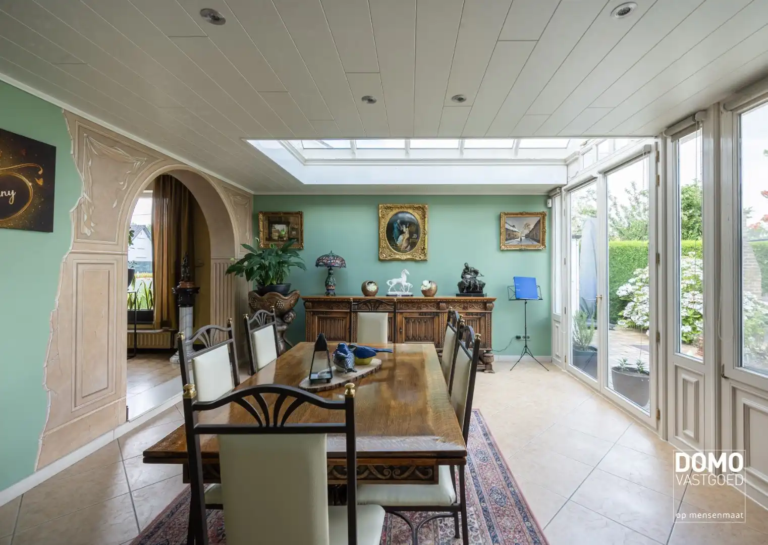 RUSTIG GELEGEN, RUIME WONING MET 4 SLAAPKAMERS, TUIN & AANGRENZENDE STUDIO MET ENERGIELABEL D GELEGEN IN ALKEN foto 7