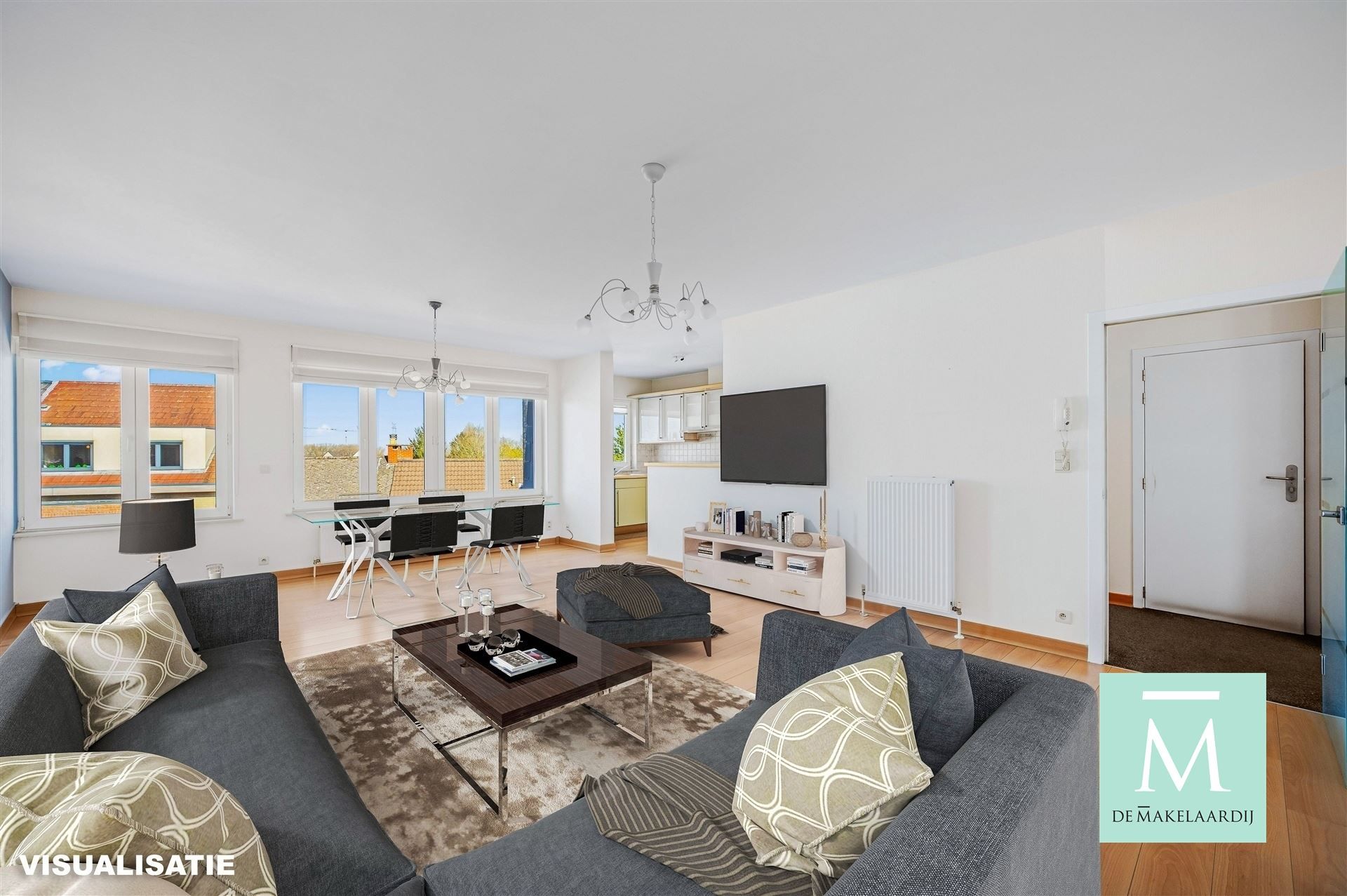 Comfortabel appartement in centrum Waarloos foto 4