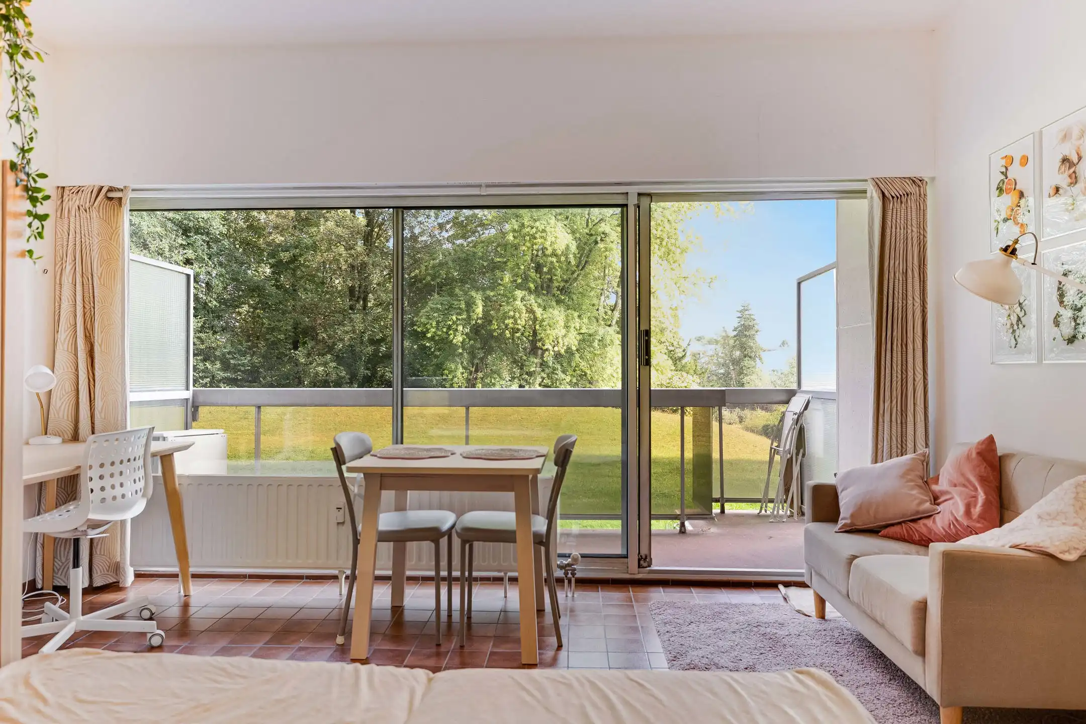Gemeubileerde studio met terras en EPC D - Roodebeek foto 4