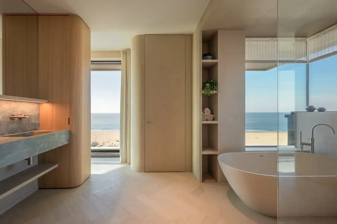 Uitzonderlijk duplex penthouse met een ideale oriëntatie en een fenomenaal panoramisch zicht over de Noordzee, Duinbergen en het Albertstrand foto 20