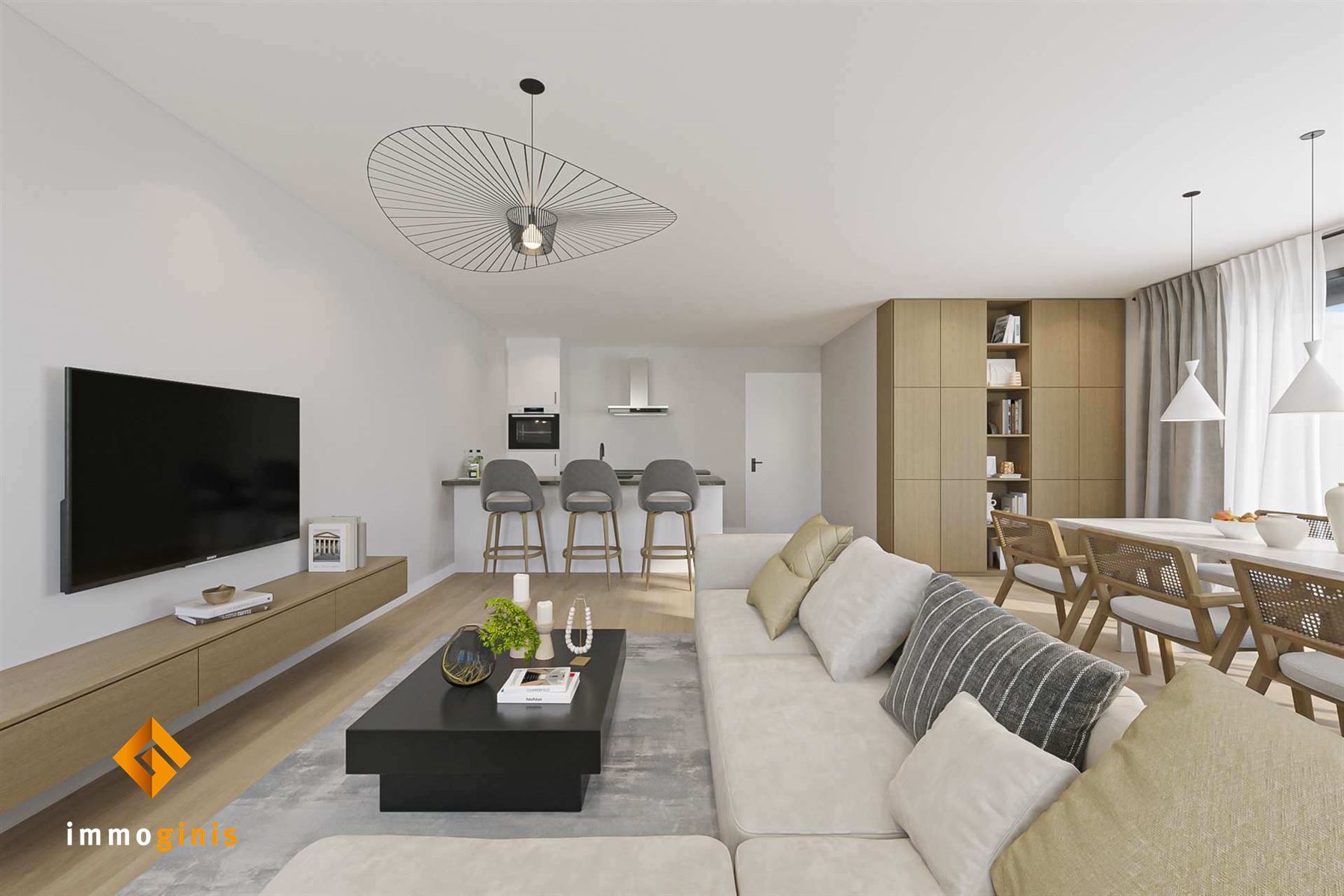 Aangepast voor mindervaliden/ouderen: gelijkvloers appartement met 2 slaapkamers en gezellig, overdekt terras.  foto 3