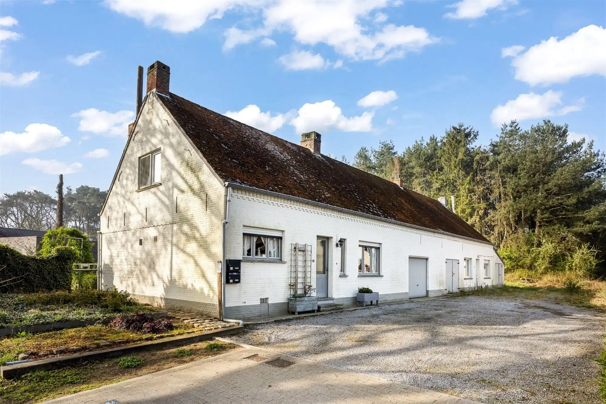 UNIEKE TE RENOVEREN KARAKTERVOLLE LANGGEVELHOEVE UITERST RUSTIG GELEGEN TE OOSTHAM foto 25