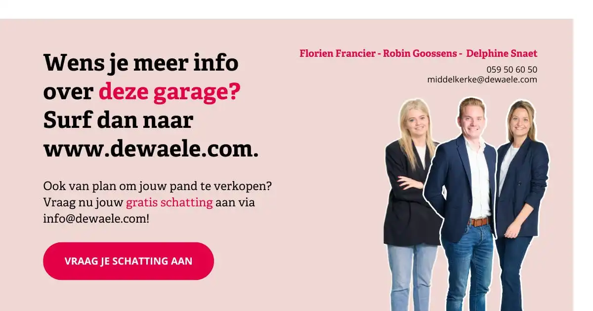 Goedgelegen garagebox te koop te Duinenweg in Middelkerke! foto 10