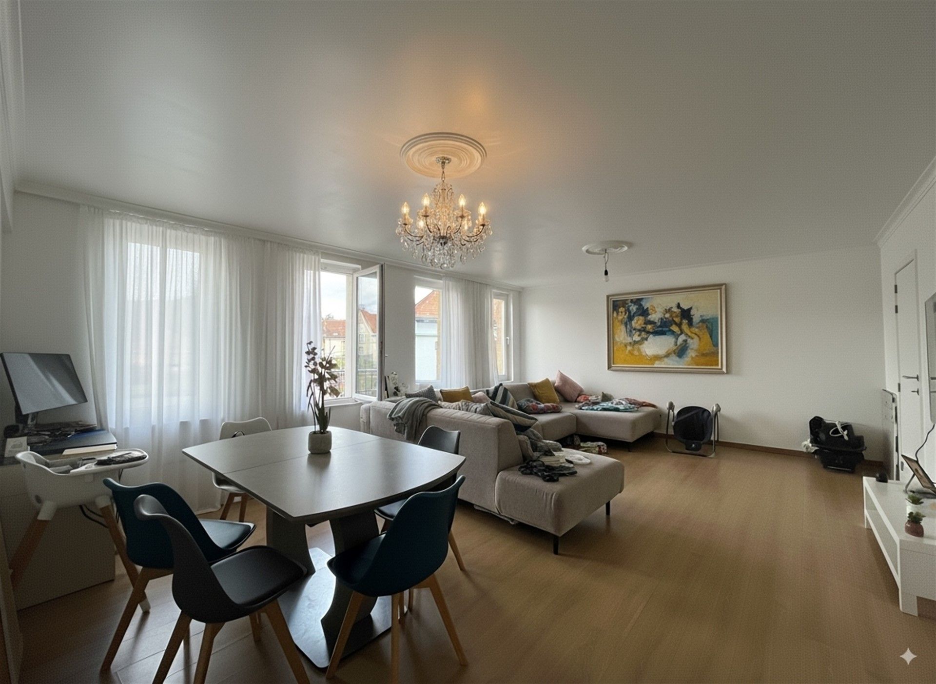 Hoofdfoto van de publicatie: Lichtrijk appartement met 2 slaapkamers in het centrum van Kortenberg