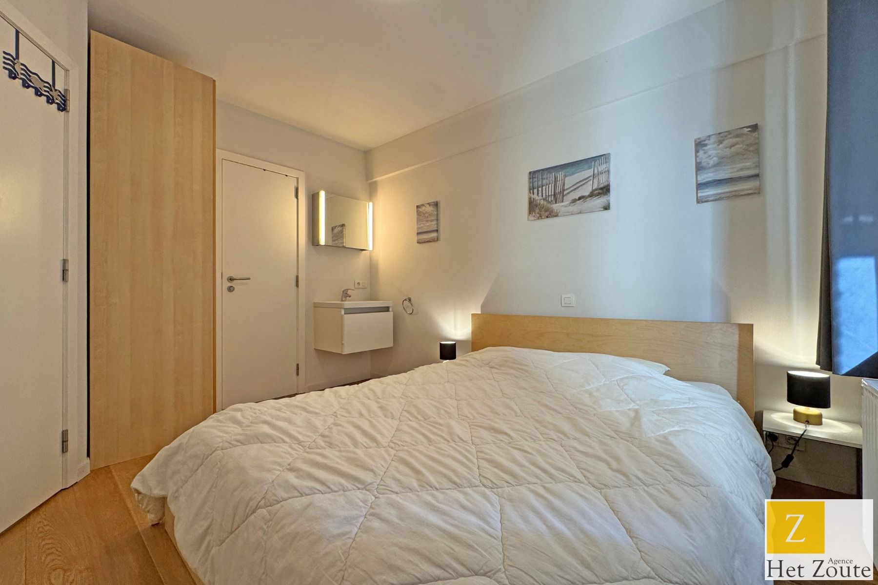 Aangenaam appartement met frontaal zeezicht - Het Zoute foto 12