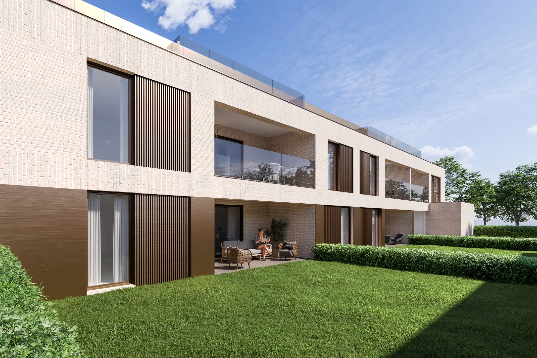 Luxeappartement met 2 slaapkamers en ruim terras te Vosselaar foto 7