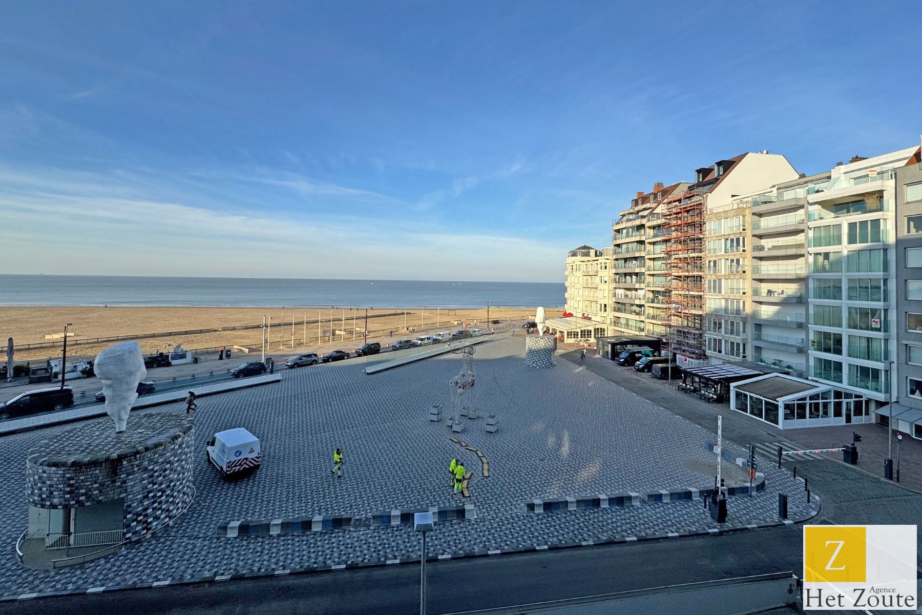 Ruim appartement met frontaal zeezicht - Rubensplein Knokke foto 12