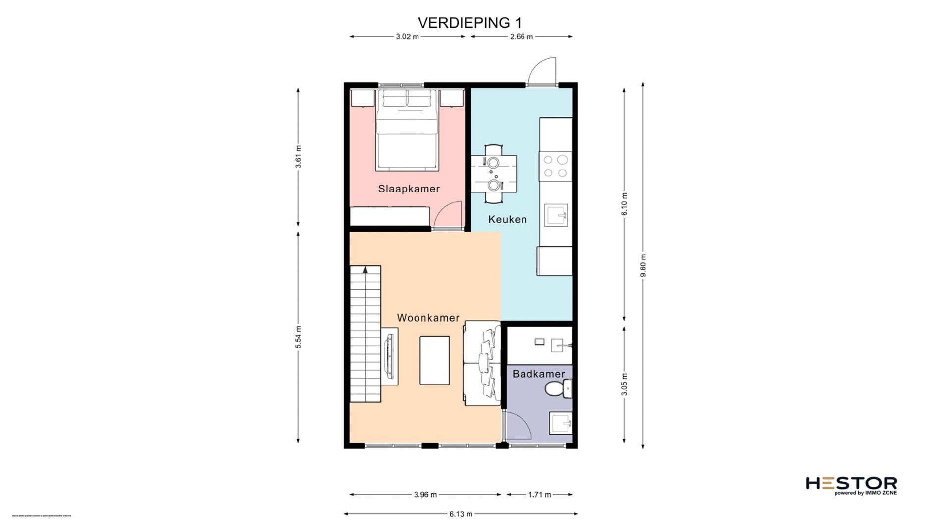 Centraal gelegen handelsruimte met duplex appartement in Sint-Niklaas foto 13
