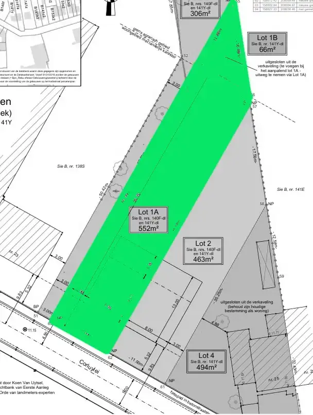 Bouwgrond (618 m²) voor een halfopen bebouwing in Borsbeek! foto 2
