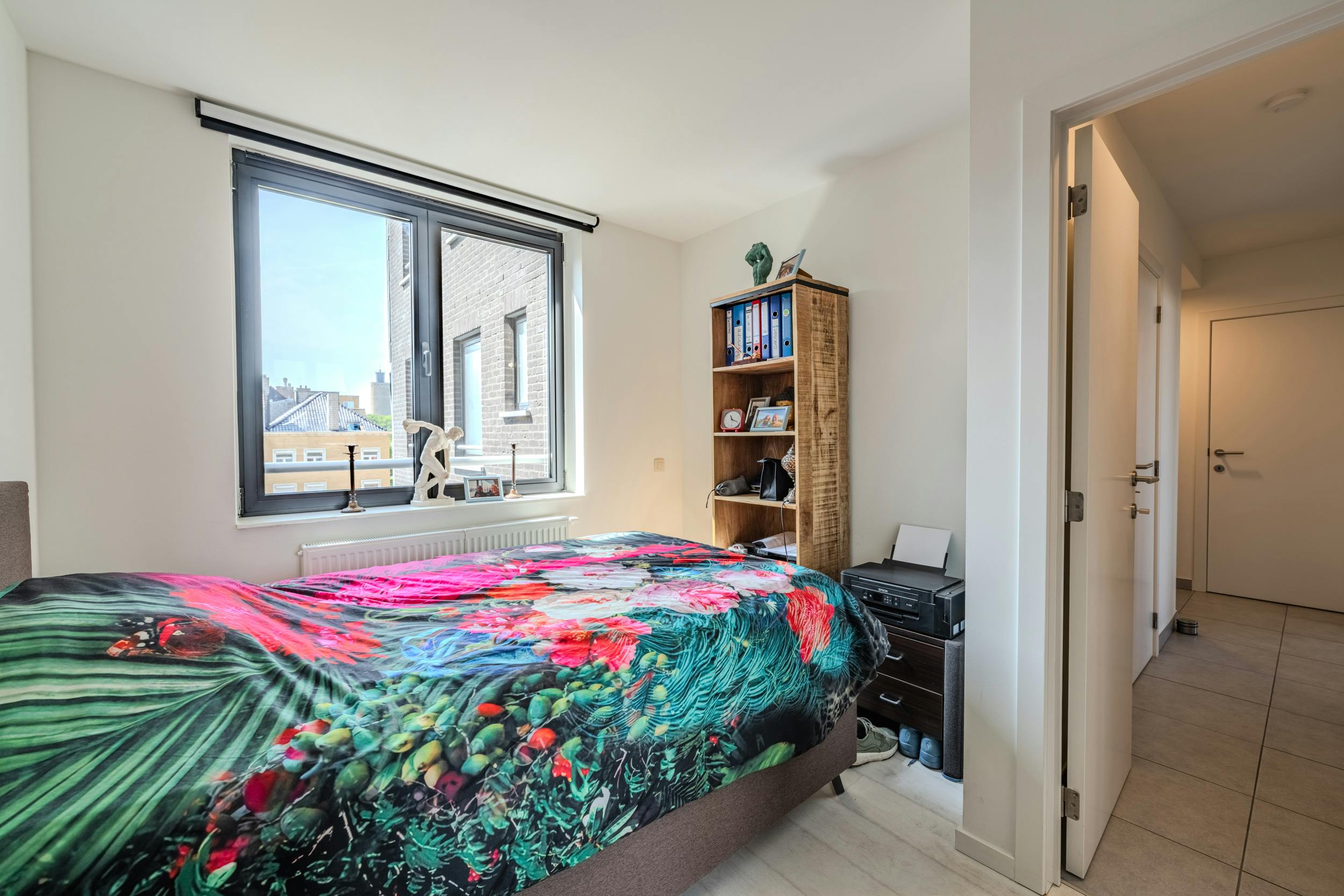 Hoekappartement met 2 slaapkamers en terras te Oostende foto 10