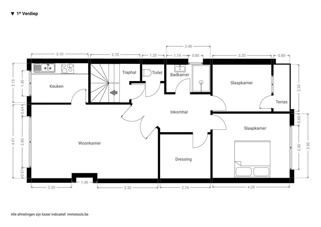 Gerenoveerd appartement met optionele garagebox foto 14