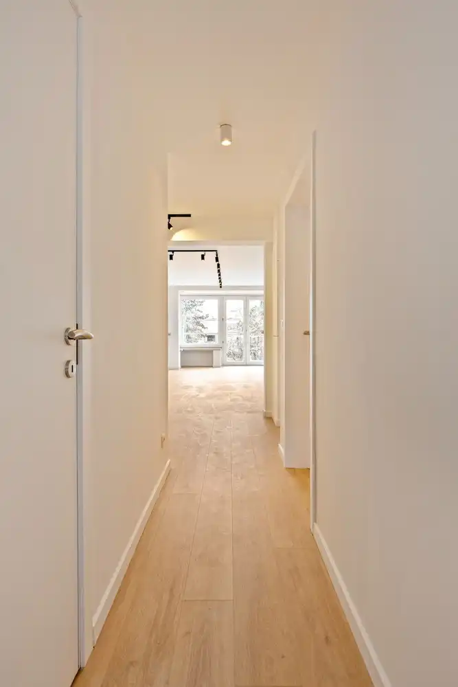 Gerenoveerd één slaapkamer appartement met een prachtig zicht over de Leie foto 5