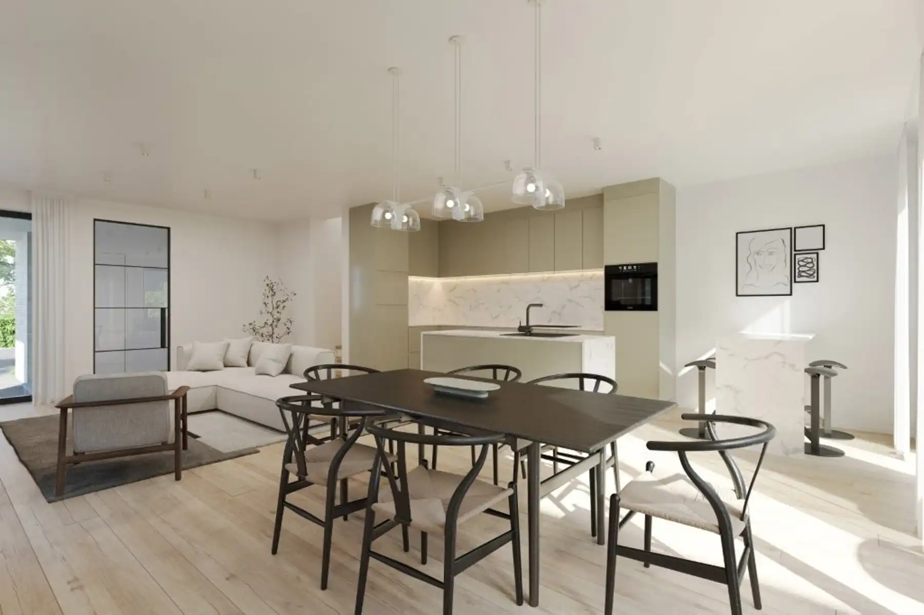 KOOP AAN 6% btw 2 slaapkamers 94,2m² - terras10,75m² foto 10