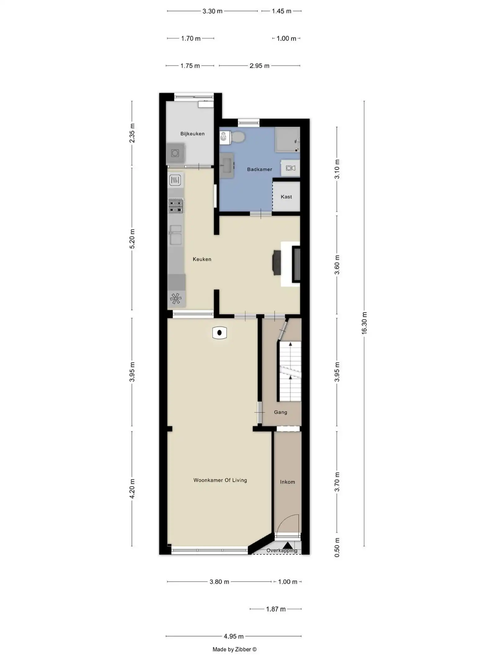 Instapklare woning (EPC C) met 3 slaapkamers en tuin foto 4